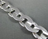 ESTATE WIDE 14KT WHITE GOLD SOLID HANDCRAFTED ITALIAN CLASSIC BRACELET #22778
