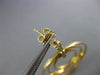 ESTATE LARGE .60CT DIAMOND 14KT YELLOW GOLD 3D CIRCULAR ETOILE HANGING EARRINGS