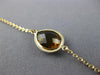 ESTATE LARGE 16.21CT AAA MULTI GEM 14K YELLOW GOLD TEAR DROP PEAR SHAPE NECKLACE