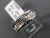 ESTATE .41CT DIAMOND 18KT WHITE GOLD SOLITAIRE TENSION ENGAGEMENT RING #17192