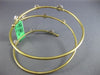 ESTATE LARGE 1.69CT DIAMOND 18K TWO TONE GOLD 3D FLOWER FLEXIBLE BANGLE BRACELET