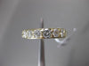 ESTATE 2.55CT ROUND DIAMOND 14KT YELLOW GOLD CHANNEL ETERNITY ANNIVERSARY RING