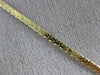 ANTIQUE 1.15CT ROUND & BAGUETTE DIAMOND 14KT YELLOW GOLD TWIST NECKLACE #21580