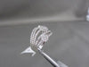 ANTIQUE WIDE FLOWER 1.59CT DIAMOND 18KT WHITE GOLD RING