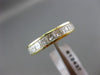 ESTATE 1.44CT PRINCESS DIAMOND 14KT YELLOW GOLD WEDDING ANNIVERSARY RING #12437