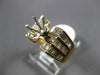 ESTATE LARGE 1.15CT DIAMOND 14K YELLOW GOLD 6 PRONG SEMI MOUNT ENGAGEMENT RING
