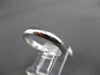 CARTIER PLATINUM CLASSIC SOLID DESIGN WEDDING ANNIVERSARY BAND RING 3mm #20455