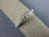 ESTATE .25CT DIAMOND 14KT WHITE GOLD CHANNEL BAR SEMI ETERNITY ANNIVERSARY RING
