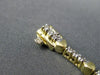 ESTATE .63CT DIAMOND 14KT WHITE & YELLOW GOLD BY THE YARD TENNIS BRACELET 3mm