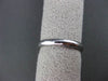 ESTATE PLATINUM CLASSIC SHINY SOLID WEDDING ANNIVERSARY RING BAND 3mm #20811