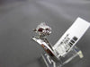 ESTATE WIDE .71CT DIAMOND & AAA RUBY 18KT WHITE GOLD 3D ETOILE TIGER RING CUTE!!