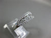 ESTATE .75CT DIAMOND 14KT WHITE GOLD 3D SEVEN STONE GRADUATING ANNIVERSARY RING