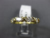 ESTATE 2.10CT MARQUISE CUT DIAMOND 18K YELLOW GOLD 3D CLASSIC X LOVE RING #23752