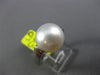 ESTATE LARGE AAA SOUTH SEA PEARL PLATINUM 3D CLASSIC FRIENDSHIP LOVE RING #26405