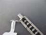 ESTATE WIDE 1.62CT DIAMOND 14KT WHITE GOLD CLASSIC 3 ROW ETOILE TENNIS BRACELET