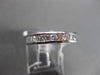 ESTATE 1.85CT BAGUETTE & ROUND DIAMOND 14KT WHITE GOLD CHANNEL ETERNITY RING 4mm