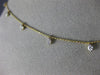 ESTATE .50CT DIAMOND 14KT YELLOW GOLD CLASSIC BY THE YARD FLOATING LOVE NECKLACE