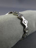 ESTATE .80CT DIAMOND 14KT WHITE GOLD 3D ETERNITY WEDDING ANNIVERSARY RING #7017