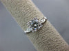 ANTIQUE GIA CERTIFIED .94CT DIAMOND PLATINUM 3D FISHTAIL ENGAGEMENT RING #23268