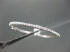 ESTATE NARROW 2.76CT DIAMOND 14KT WHITE GOLD ETERNITY BANGLE SIMPLY STUNNING!!
