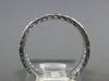 ANTIQUE .36CT ROUND DIAMOND 18K WHITE GOLD CLASSIC FILIGREE ETERNITY RING #6356
