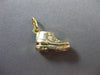 ESTATE 14KT YELLOW GOLD HANDCRAFTED BABY BOY BOOTY CHARM FLOATING PENDANT #25210