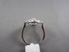 ANTIQUE WIDE CIRCULAR .50CT ROUND DIAMONDS HAND CRAFTED 14KT WHITE COCKTAIL RING