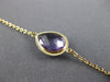 ESTATE LARGE 16.21CT AAA MULTI GEM 14K YELLOW GOLD TEAR DROP PEAR SHAPE NECKLACE