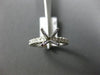 ESTATE .37CT DIAMOND 14KT WHITE GOLD 3D SEMI ETERNITY SEMI MOUNT ENGAGEMENT RING