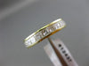 ESTATE 1.44CT PRINCESS DIAMOND 14KT YELLOW GOLD WEDDING ANNIVERSARY RING #12437