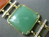ESTATE WIDE & LONG 1.45CT DIAMOND & AAA MULTI GEM 14KT WHITE 3D SQUARE BRACELET