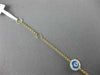 ESTATE .27CT DIAMOND AAA TURQUOISE & MOTHER OF PEARL 18K YELLOW GOLD 3D BRACELET