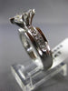 ESTATE .73CT MARQUISE CUT DIAMOND 14KT WHITE GOLD CLASSIC ENGAGEMENT RING #15442