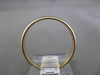 ESTATE 14KT YELLOW GOLD CLASSIC WEDDING ANNIVERSARY RING  BAND 3mm #24532