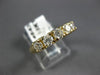 ESTATE .80CT DIAMOND 14KT YELLOW GOLD 3D 5 STONE PRONG ANNIVERSARY RING #5430