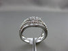 ESTATE 2.26CT DIAMOND 18KT WHITE GOLD MULTI SHAPE CLUSTER MARQUISE PROMISE RING