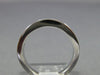 ESTATE .91CT DIAMOND 18K WHITE GOLD 3D BAGUETTE CHANNEL WEDDING ANNIVERSARY RING