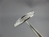 .50CT DIAMOND 14KT WHITE GOLD 3mm PRINCESS COMFORT FIT WEDDING ANNIVERSARY RING