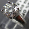 ESTATE GIA TIFFANY & CO. 1.53CT DIAMOND PLATINUM CLASSIC ENGAGEMENT RING #25513