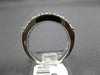 ESTATE WIDE 2.0CT DIAMOND 14KT WHITE GOLD 3D 3 ROW SHARE PRONG ANNIVERSARY RING