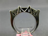 WIDE .90CT DIAMOND 18K WHITE GOLD 3D ROUND & PRINCESS INVISIBLE ANNIVERSARY RING