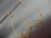 LARGE 1.52CT DIAMOND 18KT ROSE GOLD 3D OPEN FILIGREE TEAR DROP HANGING EARRINGS