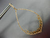 LARGE 1.52CT DIAMOND 18KT ROSE GOLD 3D OPEN FILIGREE TEAR DROP HANGING EARRINGS