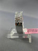 ESTATE WIDE 1.04CT ROUND BAGUETTE DIAMOND 18KT WHITE GOLD SEMI ETERNITY RING 6mm