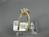 ESTATE WIDE .50CT ROUND CUT DIAMOND 18KT ROSE GOLD 3D CLASSIC LOVE KNOT FUN RING