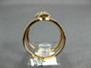 ESTATE WIDE .50CT ROUND CUT DIAMOND 18KT ROSE GOLD 3D CLASSIC LOVE KNOT FUN RING