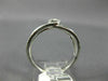 ESTATE WIDE .28CT DIAMOND 14KT WHITE GOLD 3D CLASSIC INFINITY FLOWER LOVE RING