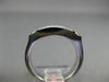 ESTATE .63CT DIAMOND 18K WHITE GOLD PRINCESS & BAGUETTE CHANNEL ANNIVERSARY RING