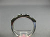 ESTATE .47CT DIAMOND 18K WHITE GOLD PRINCESS & BAGUETTE CHANNEL ANNIVERSARY RING