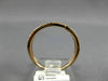 ESTATE WIDE .53CT ROUND CUT DIAMOND 14K ROSE GOLD MULTI ROW CRISS CROSS FUN RING